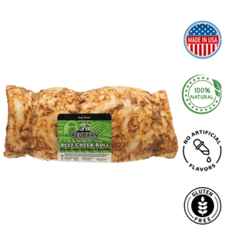 RedBarn Beef Cheek Rolls - 100% Natural Dog Treats