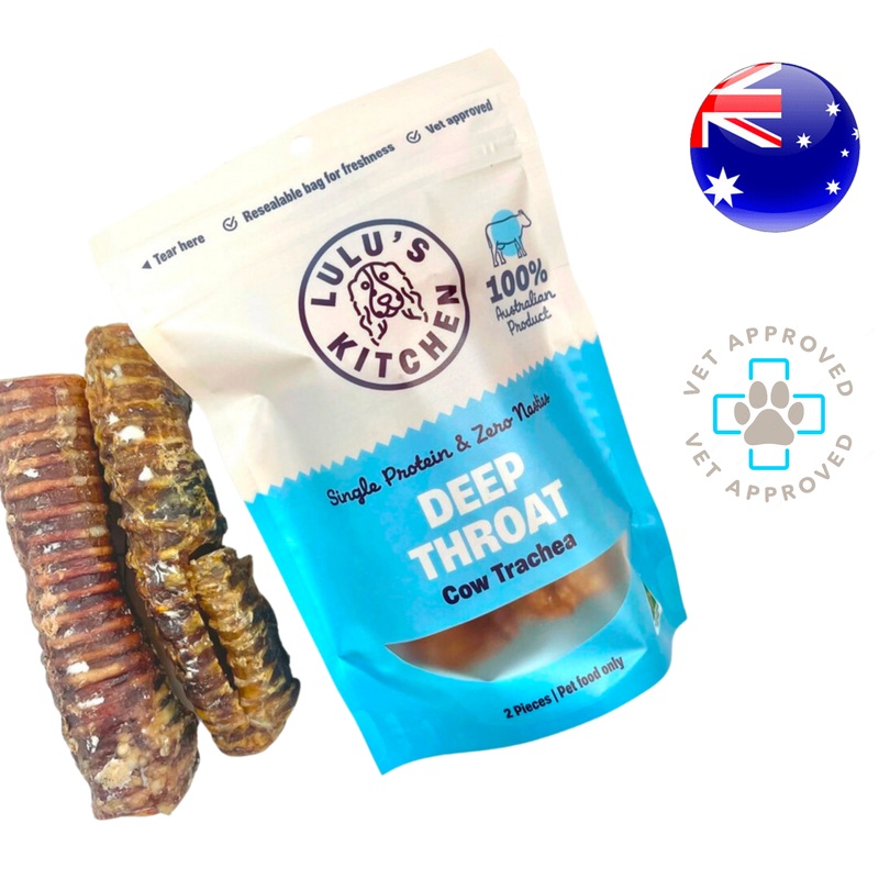 Rover Pet Products - Deep Throat Cow Trachea Dog Treats