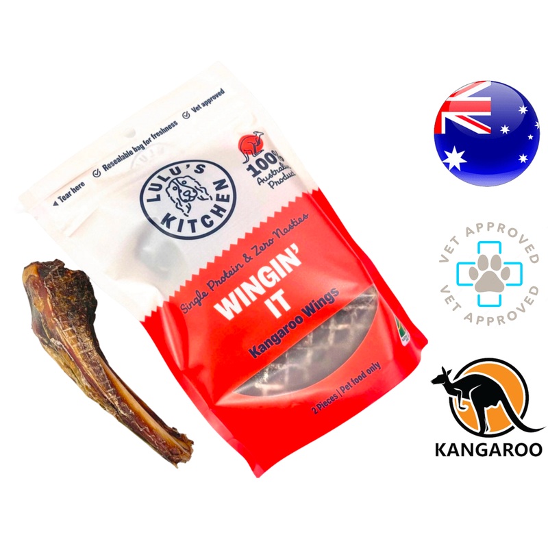 Rover Pet Products - Wingn It Kangaroo Wings Dog Treats