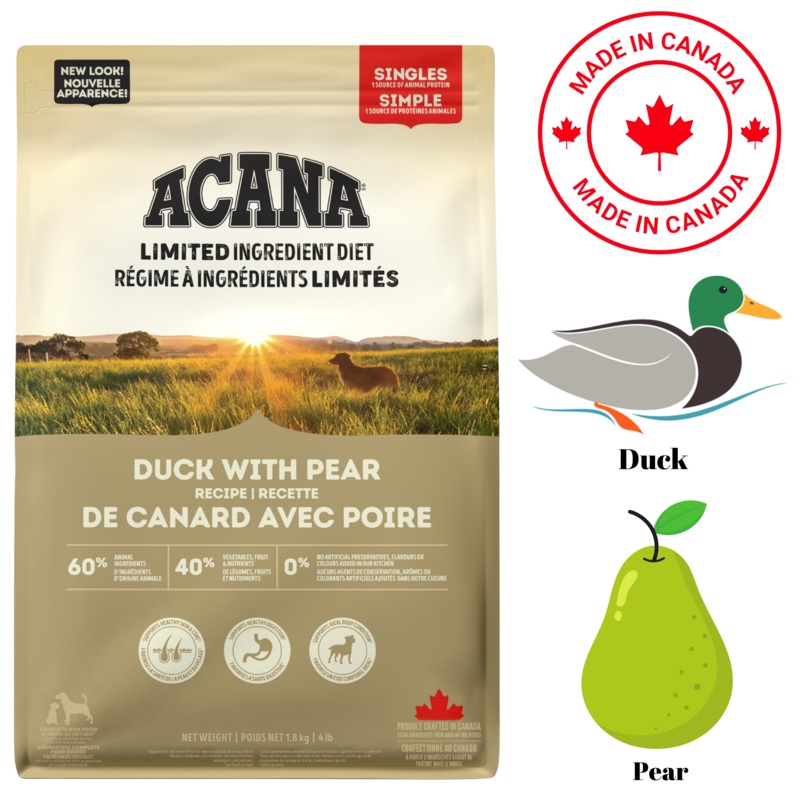 Acana - Limited Ingredient Duck & Pear Dry Dog Food