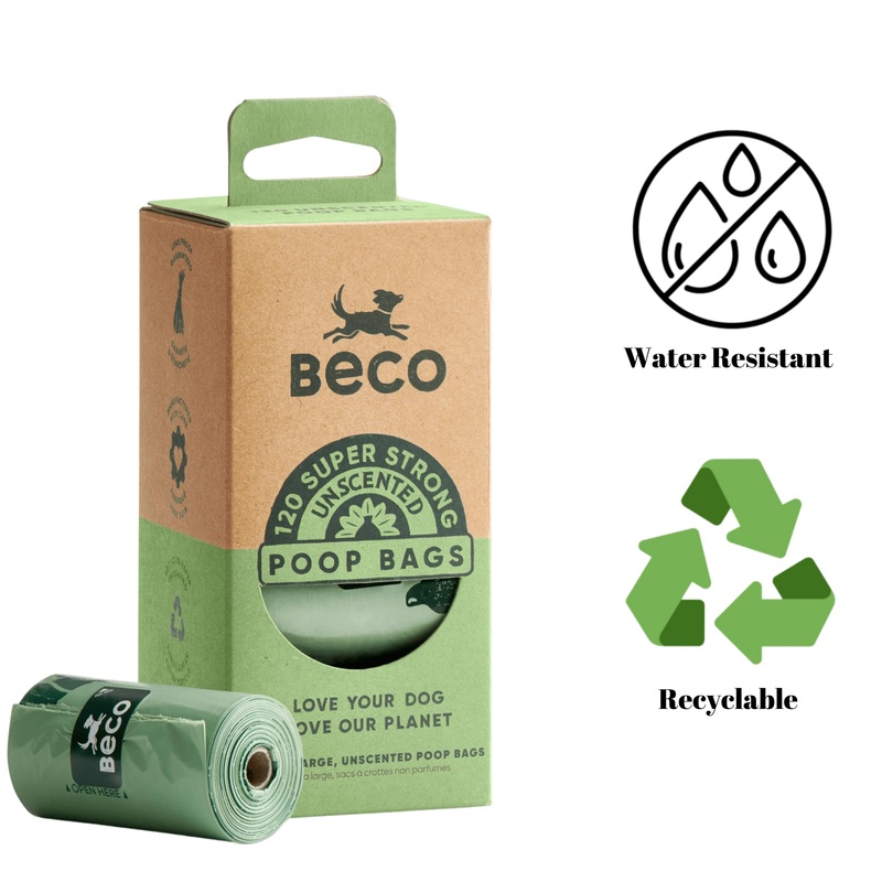 Beco - Unscented Poop Bags - 120 Pack