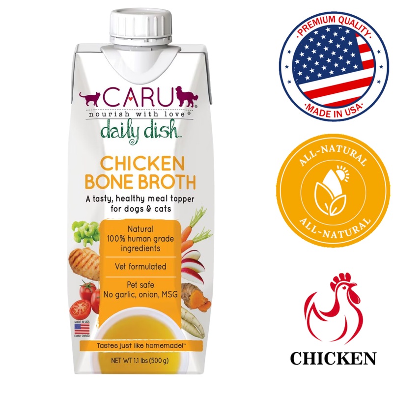 Caru - Daily Dish Chicken Broth - 500 Grams