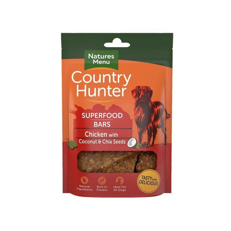 Country Hunter Superfood Bars Chicken Dog Treats