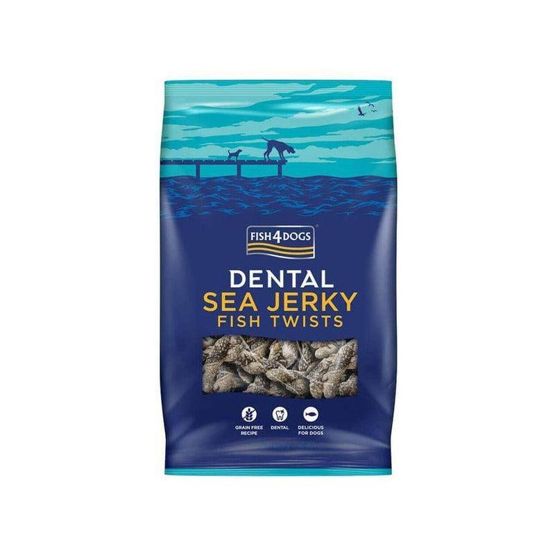 Fish4Dogs Sea Jerky Fish Twists Dog Treats