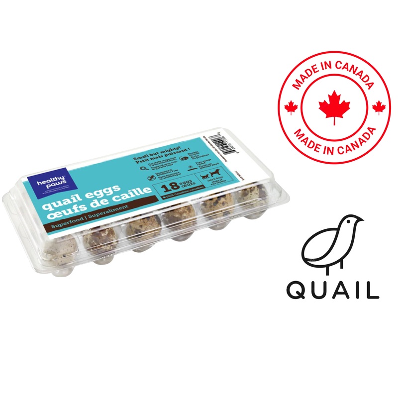 Healthy Paws - Quail Eggs - 18 unit
