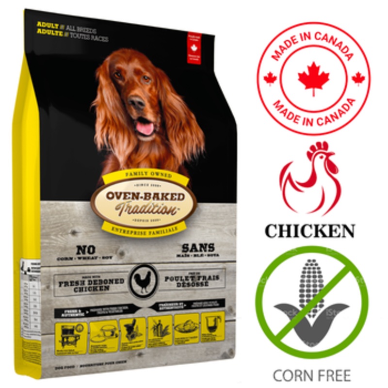 Oven-Baked Tradition - Adult Chicken Dry Dog Food - 5lb, 25 lb