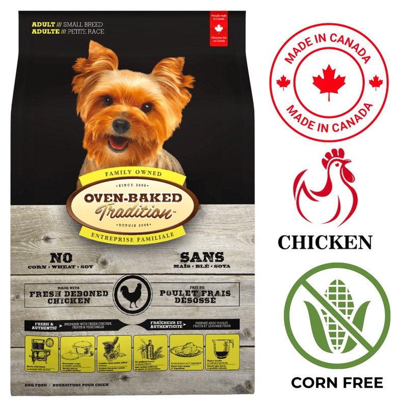 Oven-Baked Tradition - Adult Small Breed Chicken Dry Dog Food - 5 lb