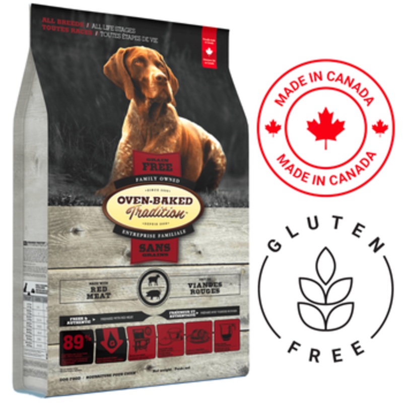 Oven-Baked Tradition - All Breeds All Life Stages Grain Free Red Meat Dry Dog Food - 5 lb, 25 lb