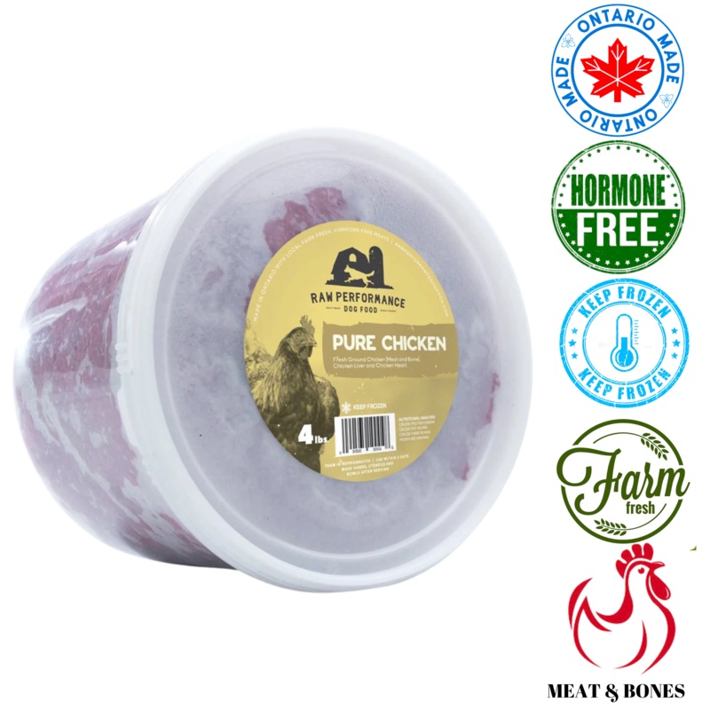 Raw Performance - Pure Chicken Raw Dog Food