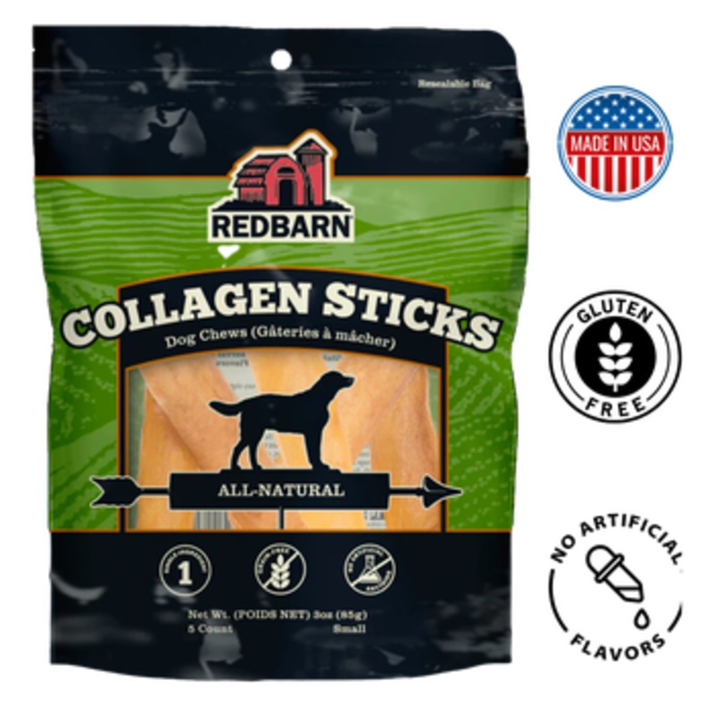 RedBarn - Bag Of Collagen Sticks Dog Treats - Small & Large