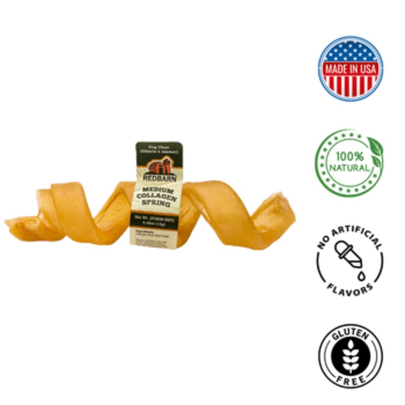 RedBarn - Collagen Spring Dog Treats - 6-7 In