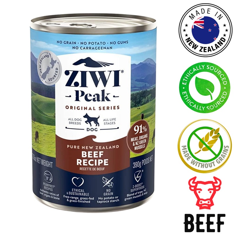 ZIWI - Beef Canned Dog Food - 13.75 Oz