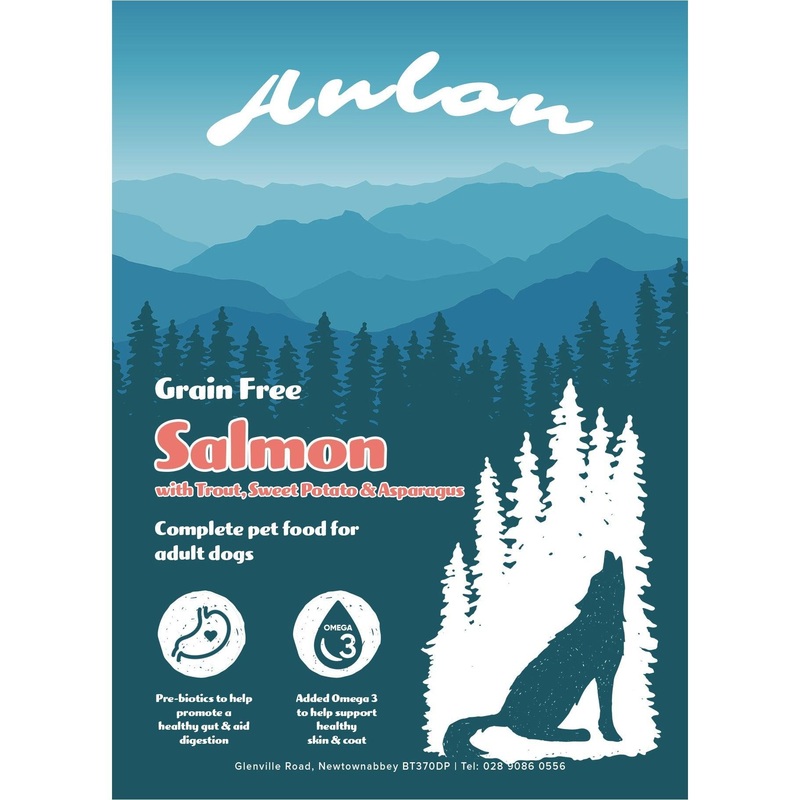 Anlon Adult Salmon, Trout & Sweet Potato Grain Free Dog Food