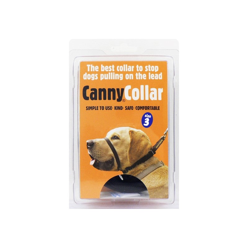 Canny No-Pull Dog Collar Black