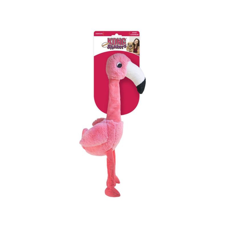 KONG Shakers Honkers Flamingo Dog Toy