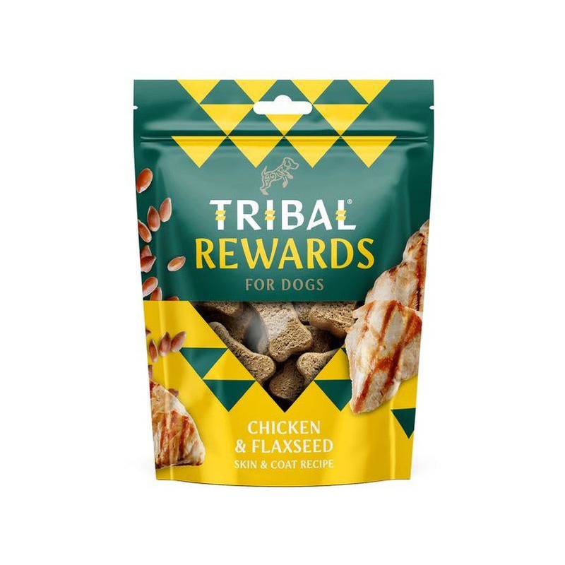 Tribal Baked Rewards Chicken & Flaxseed Dog Biscuits