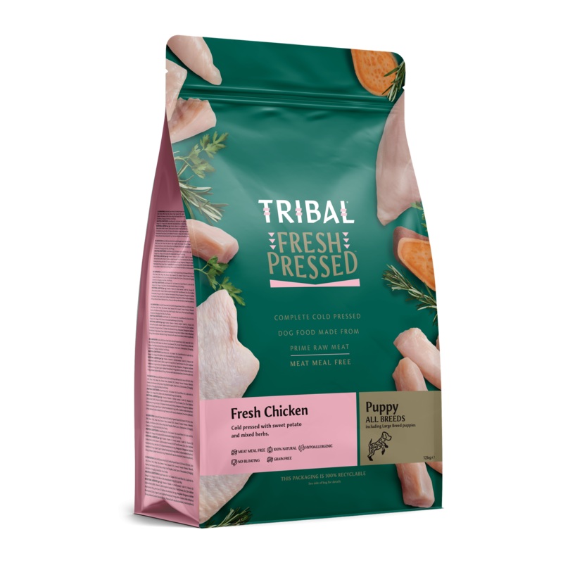 Tribal Puppy Grain Free Chicken Cold Pressed Dog Food