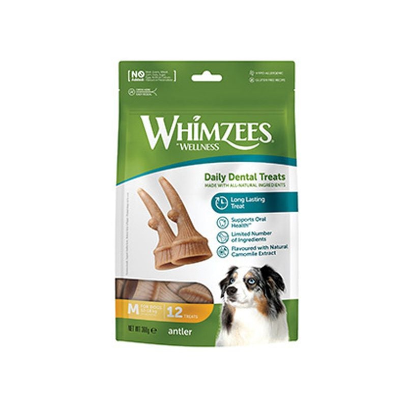 Whimzees Antler Dog Chew Treats