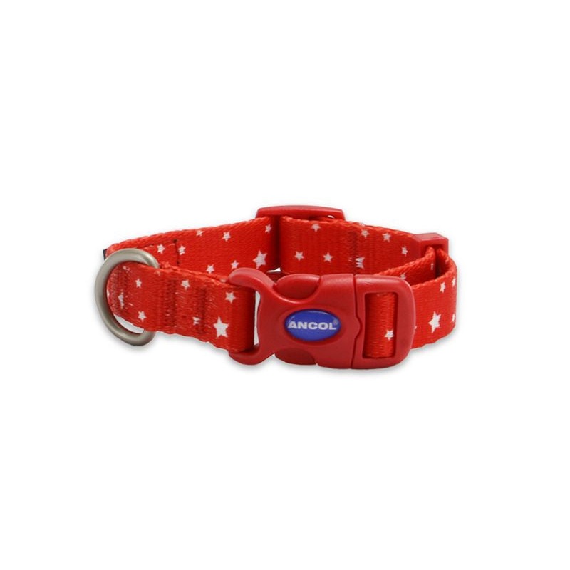 Ancol Soho Nylon Adjustable Collar - Stars