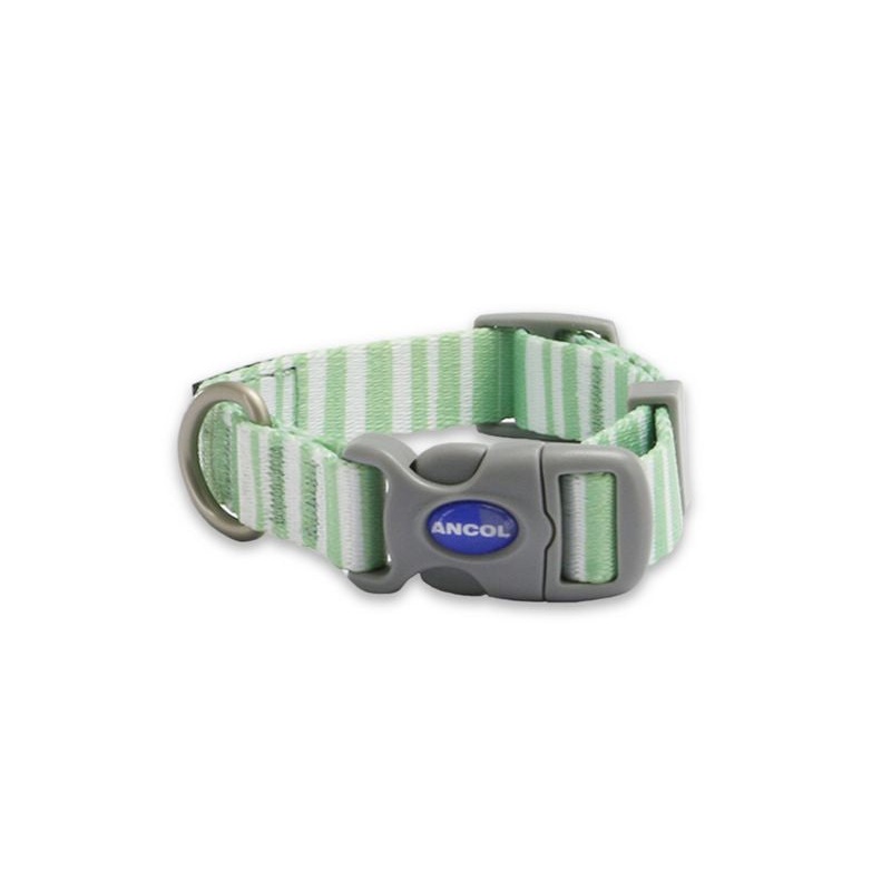 Ancol Soho Nylon Adjustable Collar - Stripes