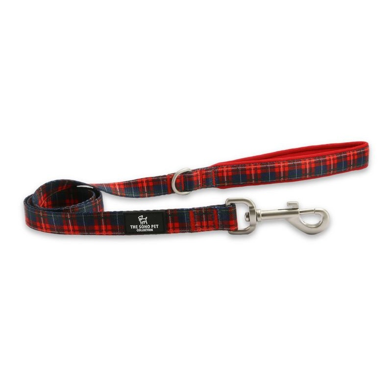 Ancol Soho Nylon Lead 100cm x 19mm - Tartan