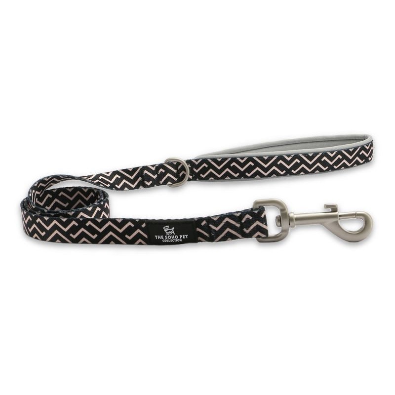 Ancol Soho Nylon Lead 100cm x 19mm - Zigzag