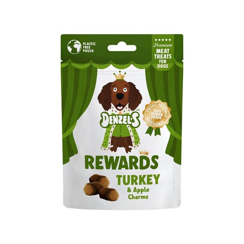 Denzels Rewards Dog Training Treats - Turkey & Apple