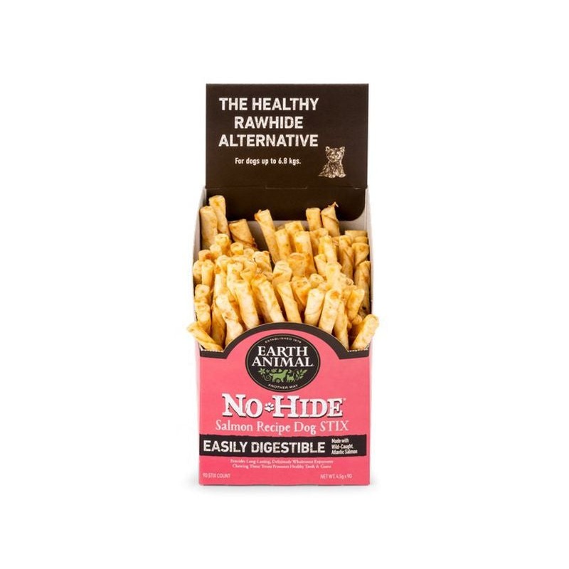 Earth Animal No Hide Salmon Stix Dog Treats