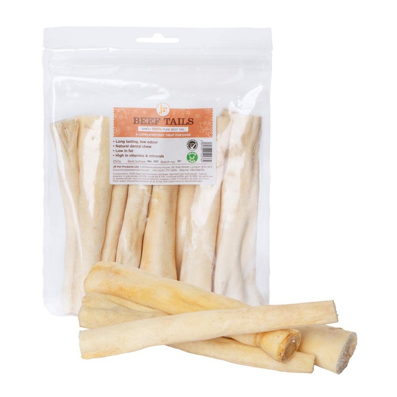 JR Pet Products Beef Tails Dog Treat 250g