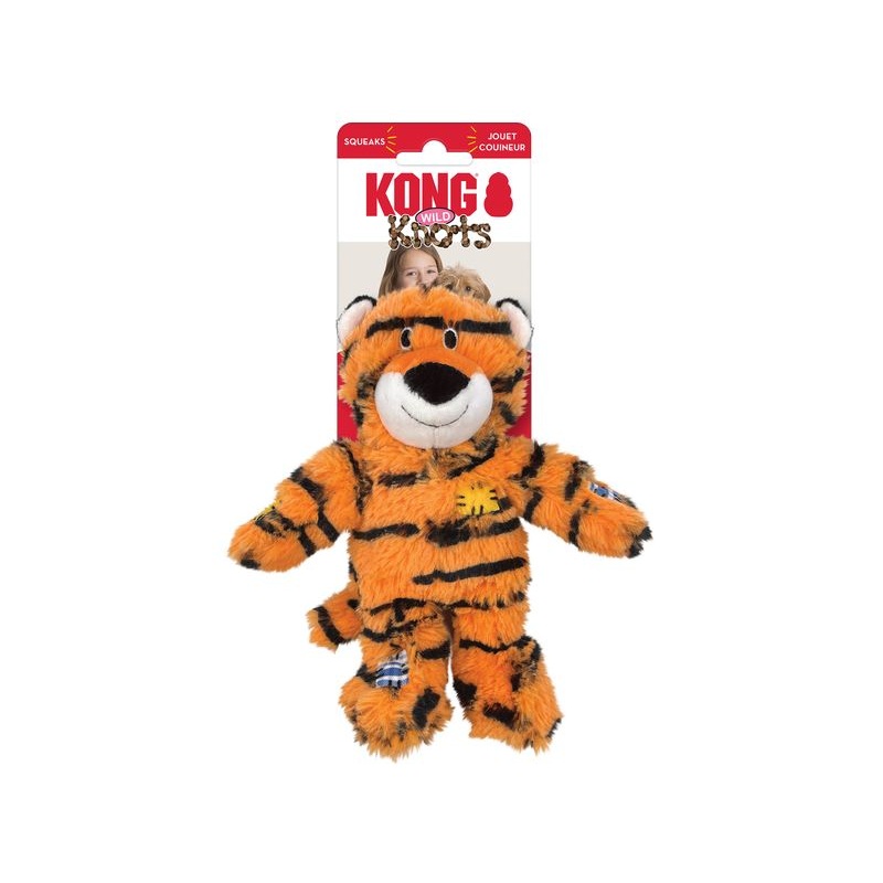 KONG Wild Knots Tiger Dog Toy Medium/Large