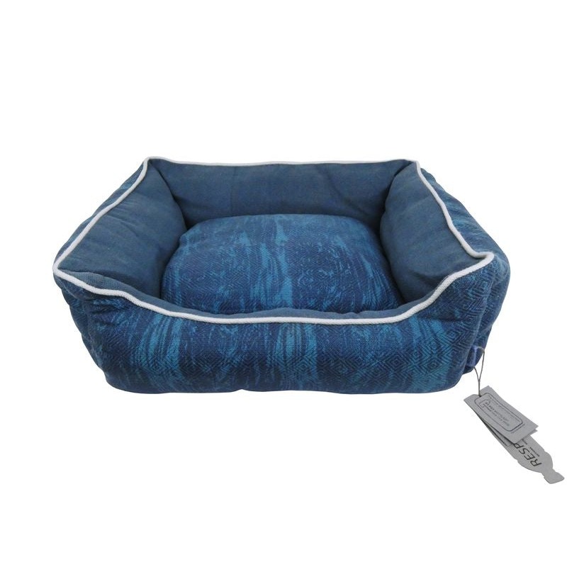 Resploot Deep Ocean Blue Sofa Dog Bed