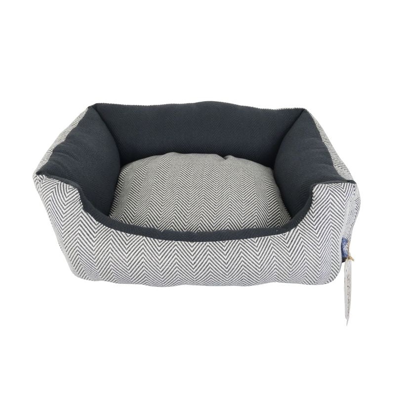 Resploot Dual Dog Sofa Bed Grey/White