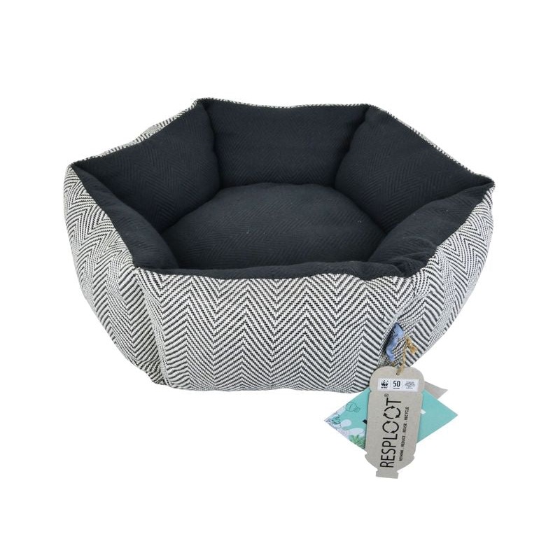 Resploot Dual Hexagonal Dog Bed 45cm