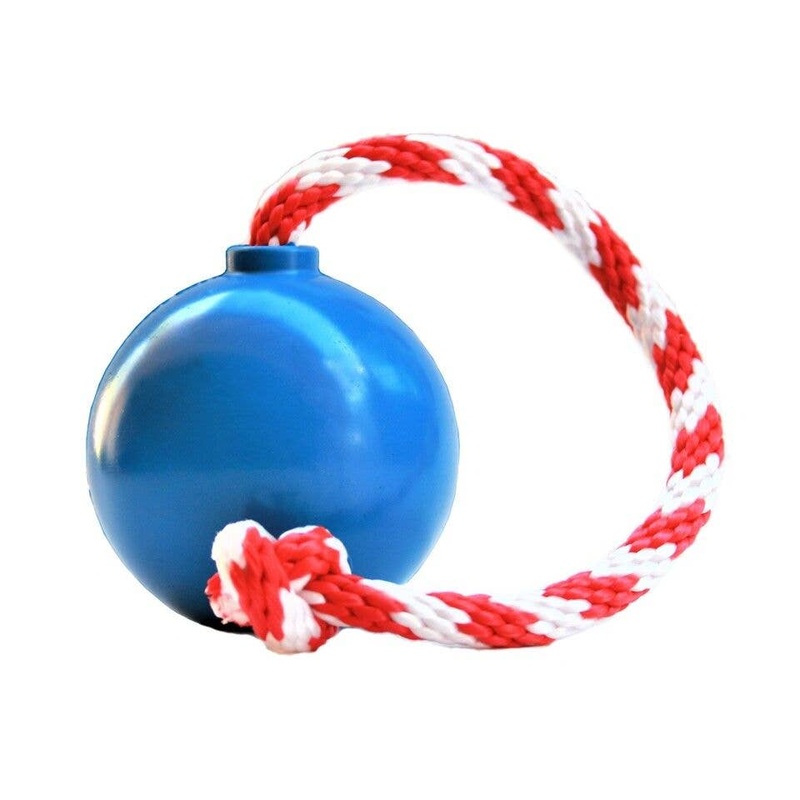 SodaPup USA-K9 Cherry Bomb Chew Toy - Blue / Large