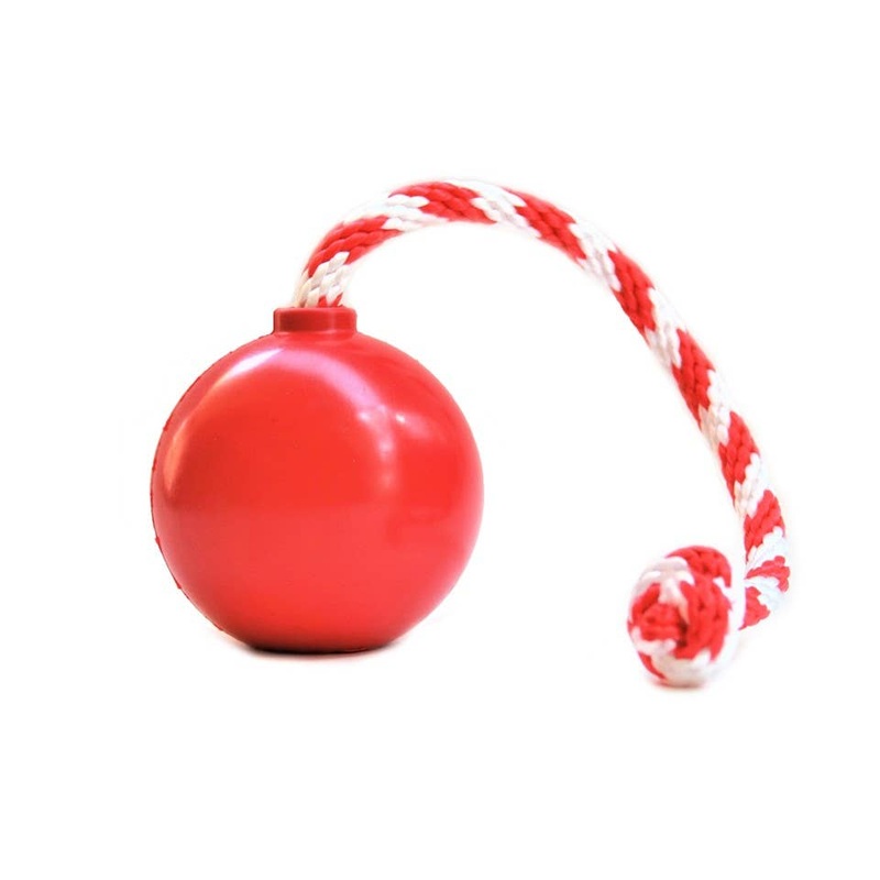 SodaPup USA-K9 Cherry Bomb Chew Toy - Red / Large