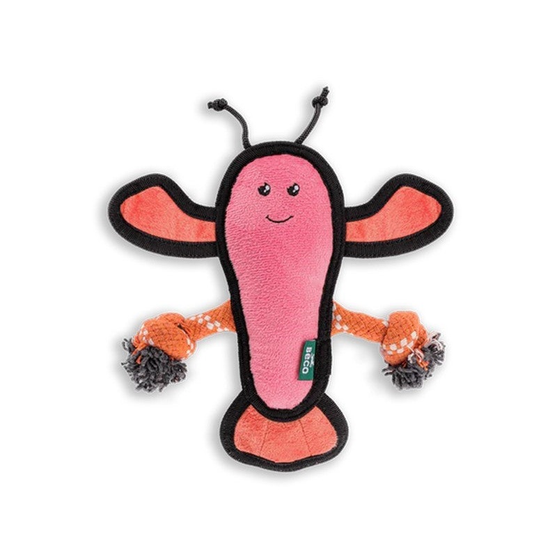 Beco Rough & Tough Recycled Lobster Dog Toy