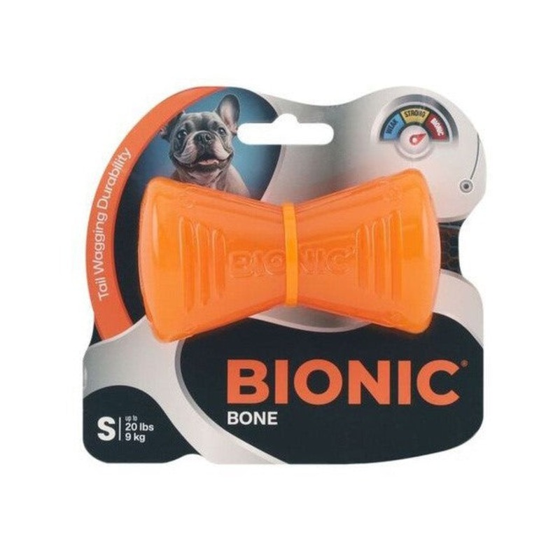 Bionic Dog Rubber Bone Toy