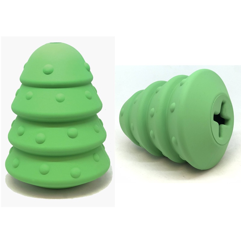 Christmas Tree Treat Dispenser & Dog Chew Toy - Large