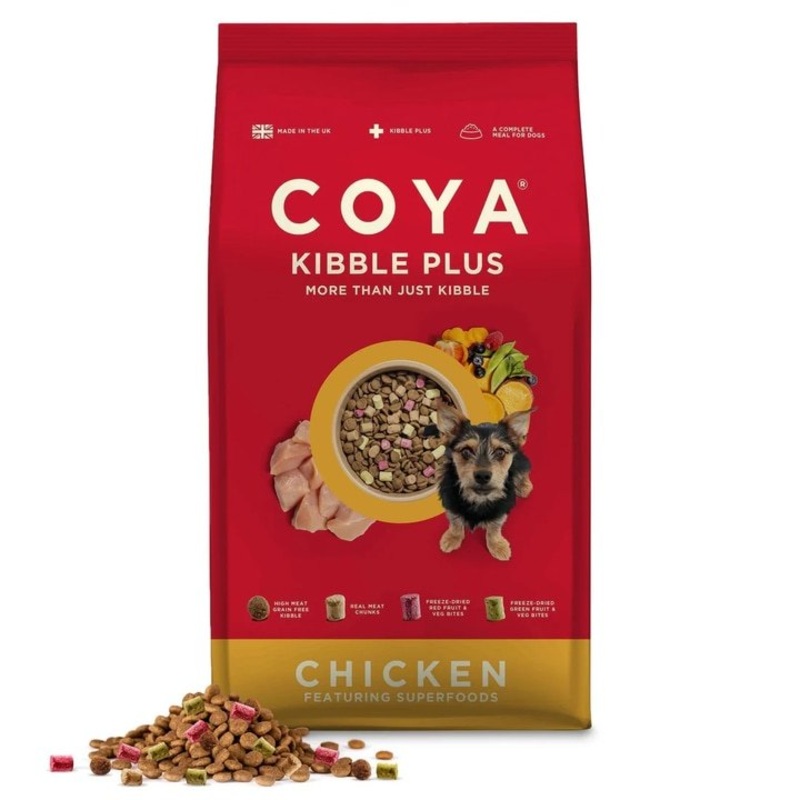 COYA Kibble Plus Chicken Adult Dog Food 1.5kg