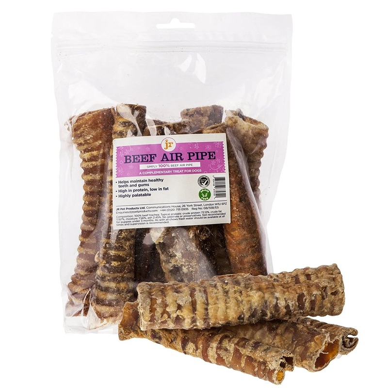 JR Pet Products Beef Air Pipe Dog Treat