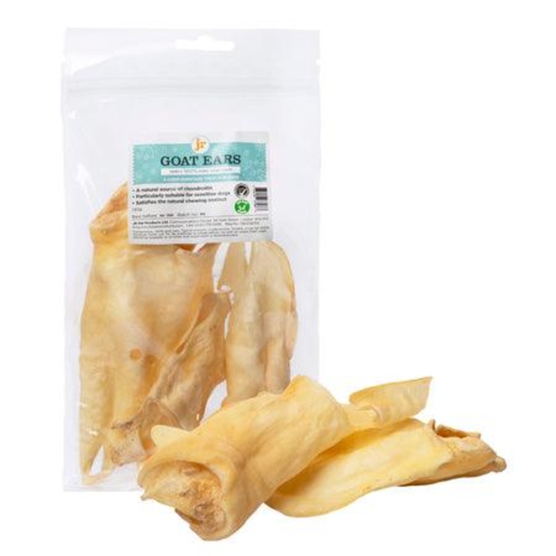 JR Pet Products Goat Ears Dog Treats 130g