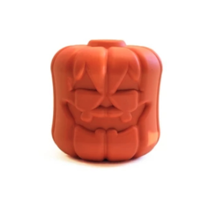 MKB Jack O' Lantern - Chew Toy-Treat Dispenser-Large-Orange