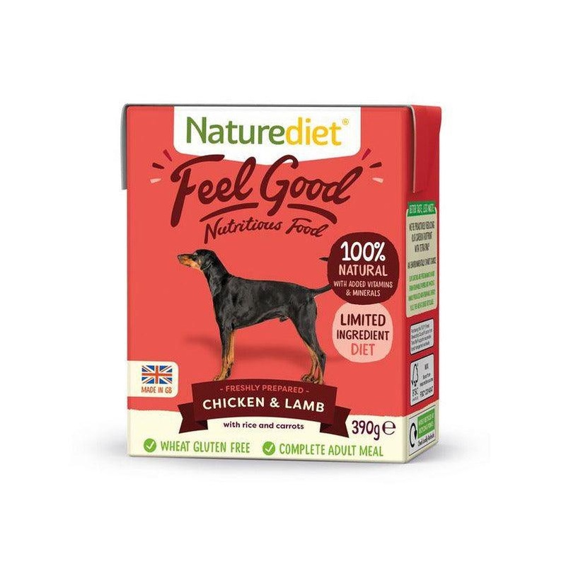 Naturediet Feel Good Dog Food - Chicken & Lamb