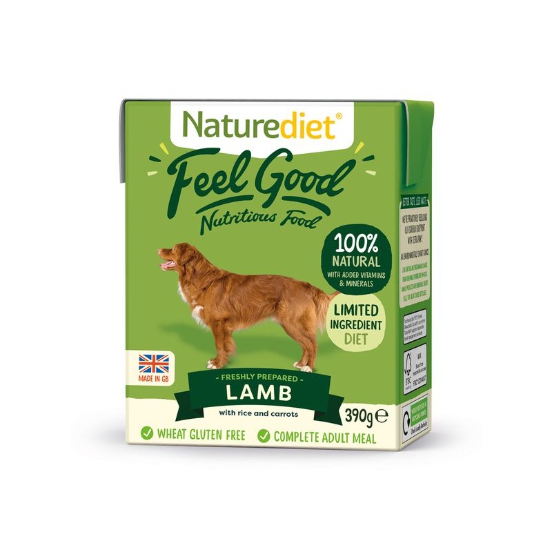 Naturediet Feel Good Dog Food - Lamb