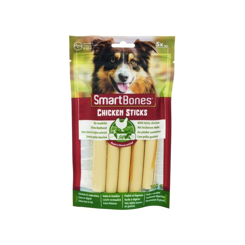 SmartBones Chicken Dog Treat Sticks