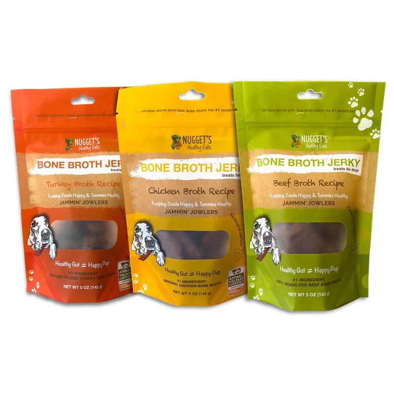 Nuggets Bone Broth Soft and Chewy Jerky 10oz