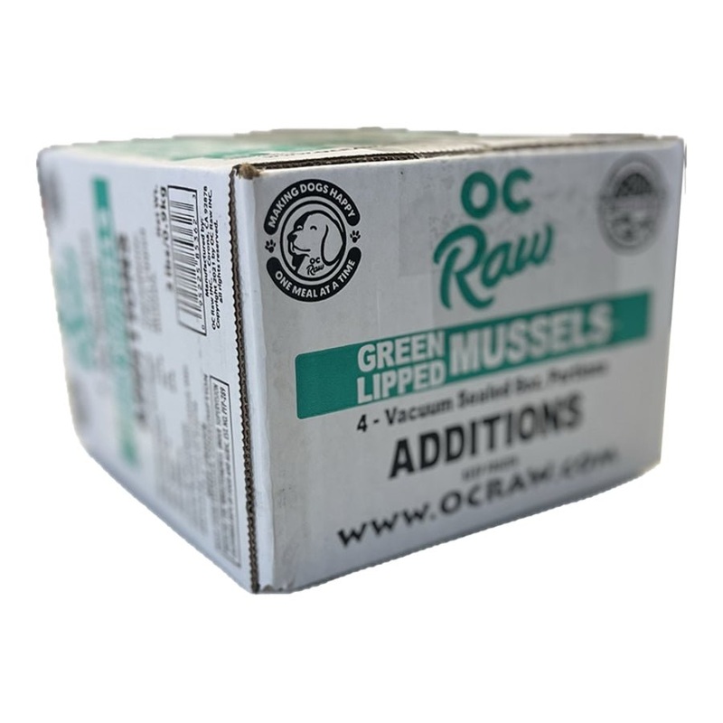 OC Raw Additions Frozen Green Lipped Mussels