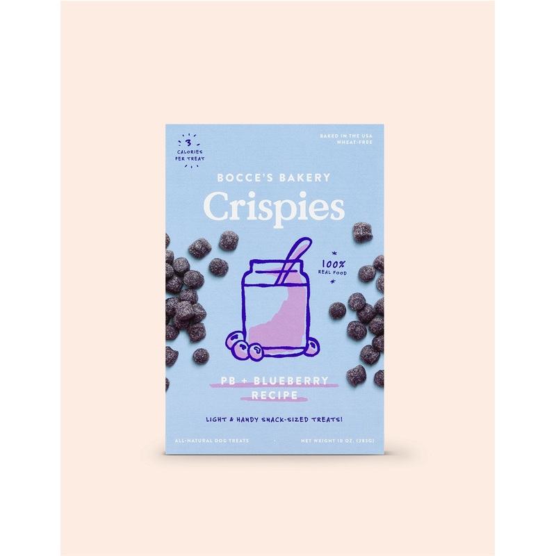 Bocce's Peanut Butter & Blueberry Crispies