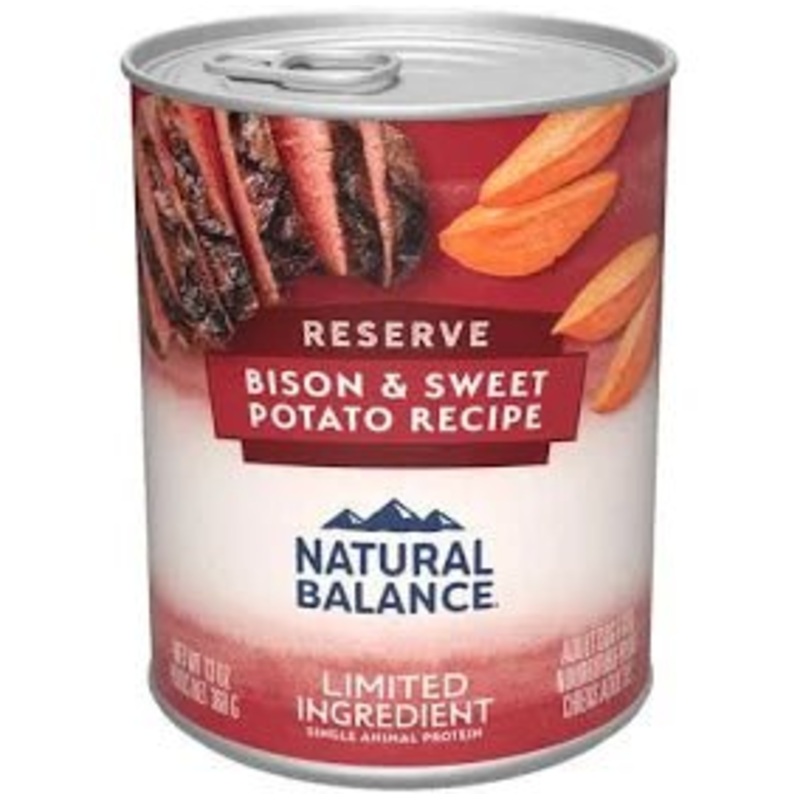 Natural Balance LID Bison & Sweet Potato Canned Dog Food