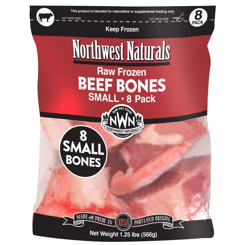 Northwest Naturals Frozen Raw Beef Bone packs